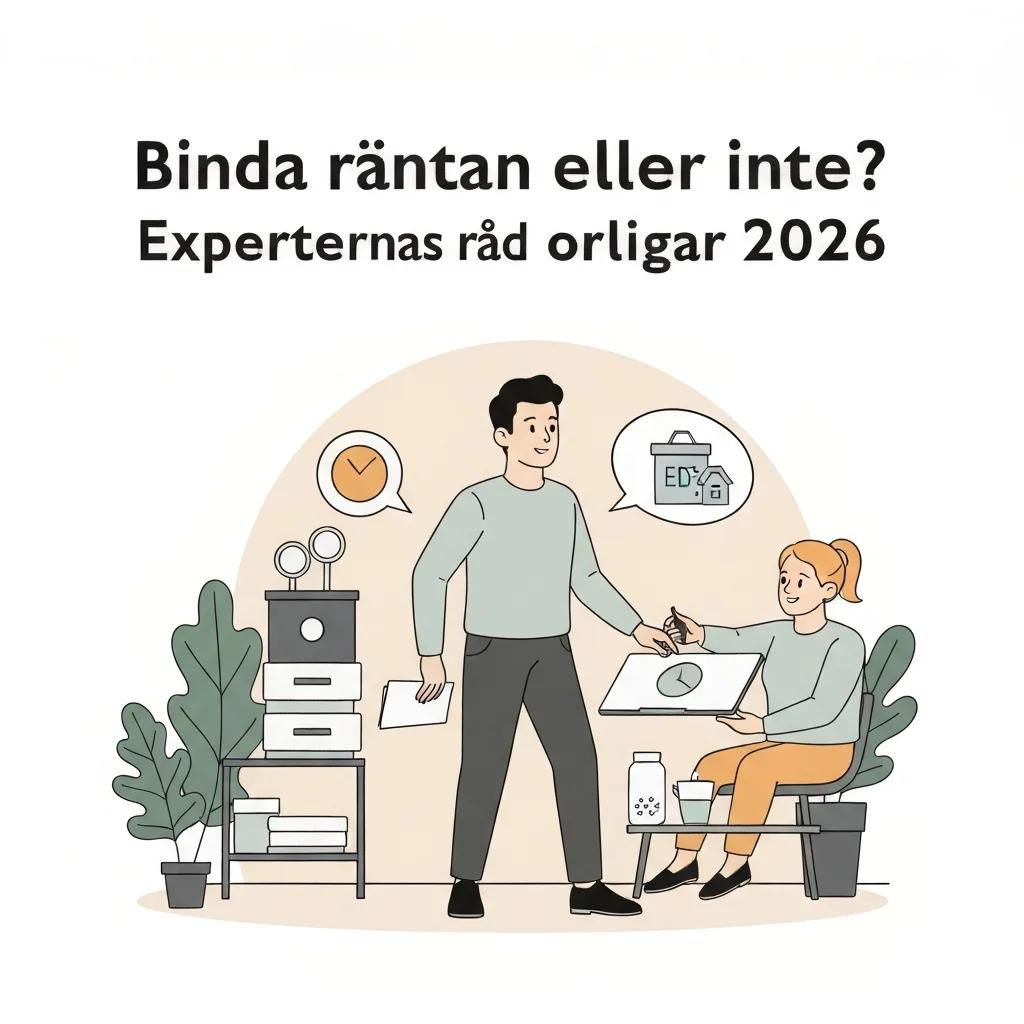 Binda räntan eller inte? Experternas råd i oroliga tider 2026